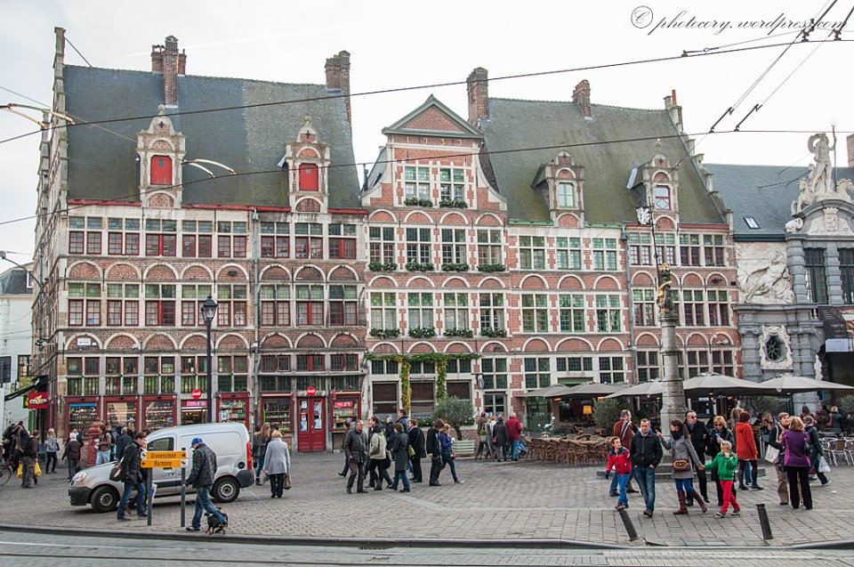 Typical belgian architecture