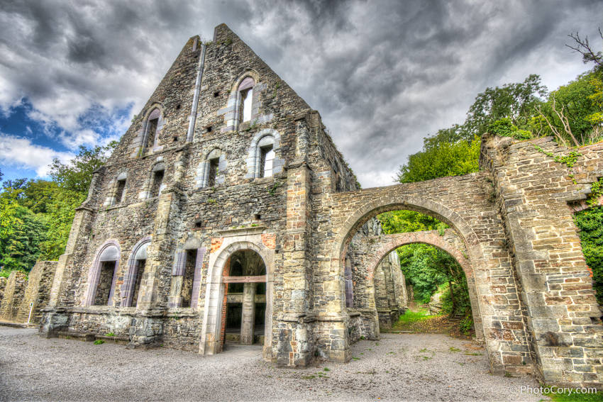 ruins villers la ville belgium
