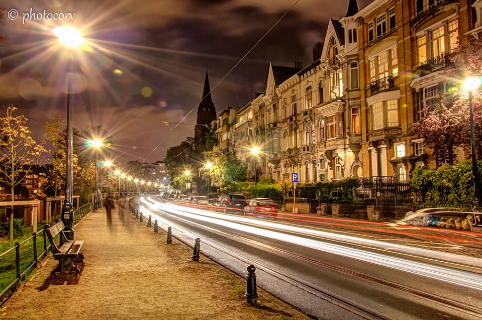 This is Ixelles neighbourhood, in Brussels, next to place Flagey.