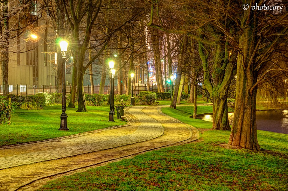 Leopold Park in Brussels