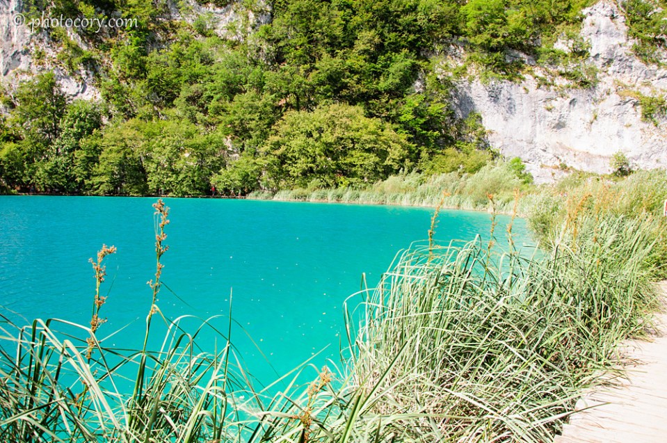 The path for tourists can be seen on the left down corner