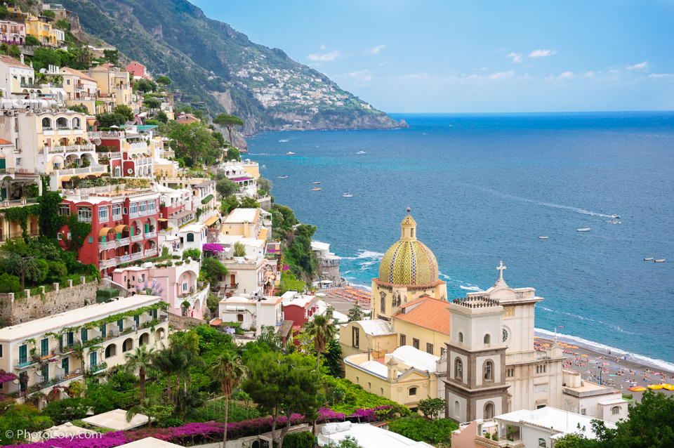 positano houses italy