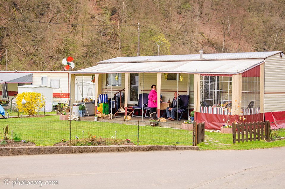 There is a big camping site in Rochehaut