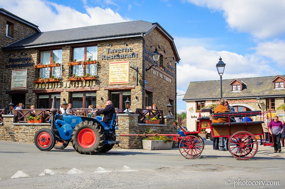 The center in Rochehaut