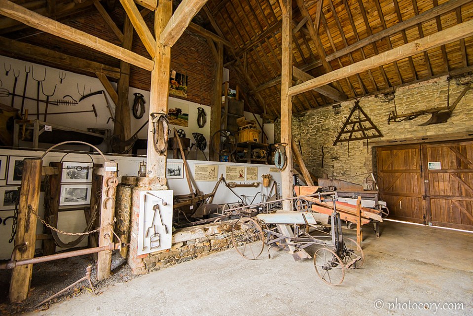 the stable at Lavaux-Sainte-Anne Castle