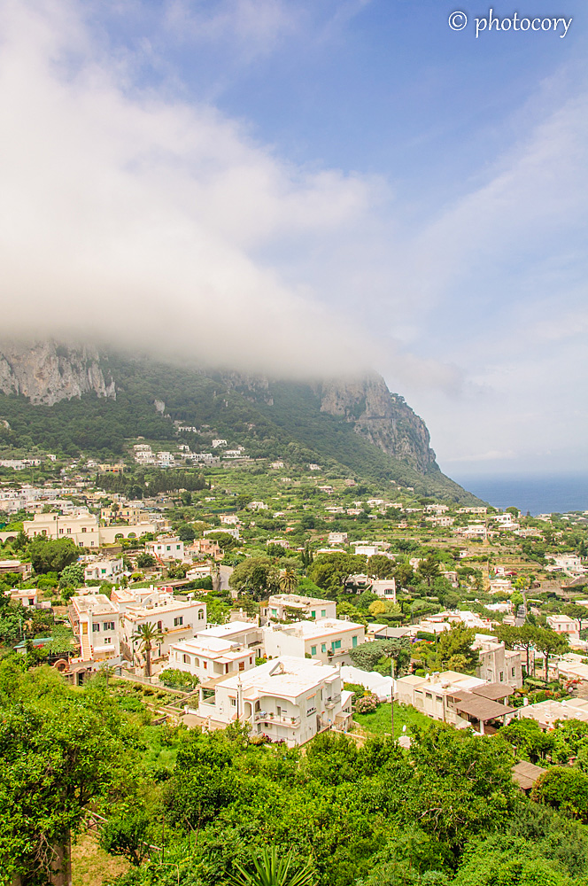 View over Capri
