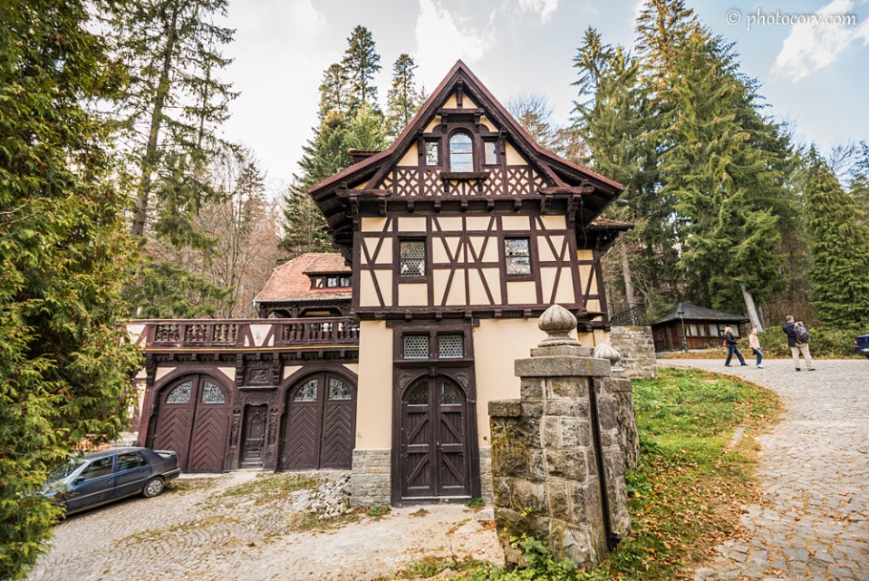 A small annexed building at Peles Castle