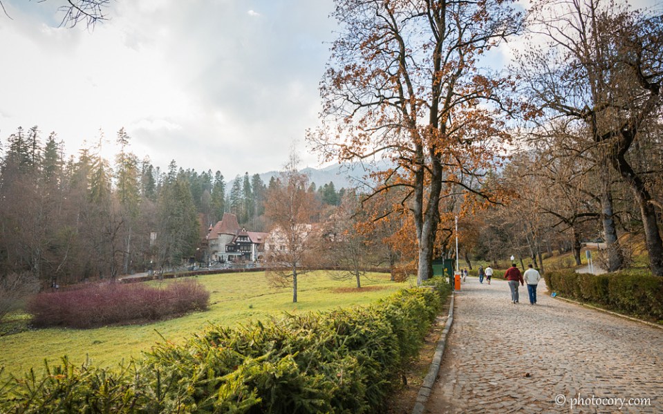 Evening at Peles Castle