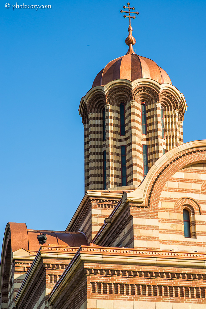 Detail of the church in Central Park