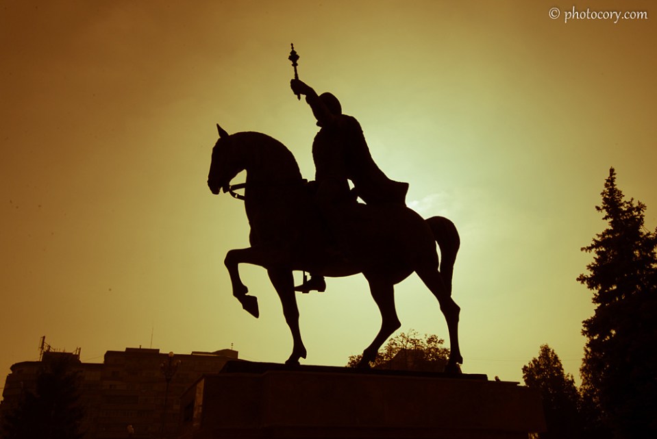 Michael the Brave Statue, in Targoviste