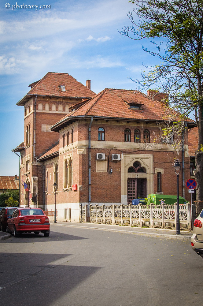 The Old Post Office in the Old Center of Targoviste