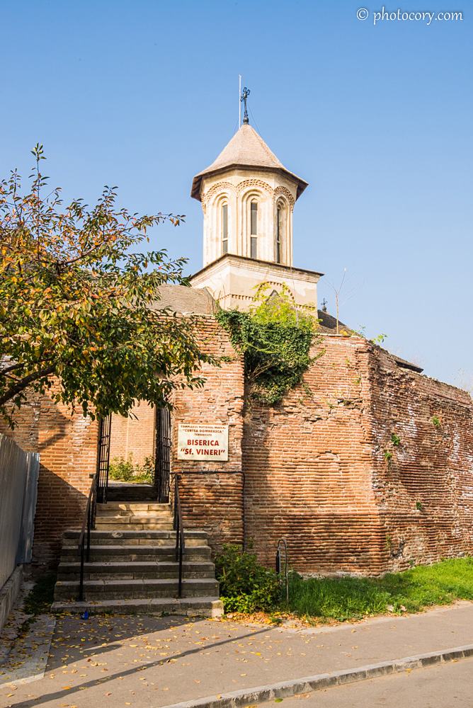 St. Friday Church in The Royal Court of Targoviste