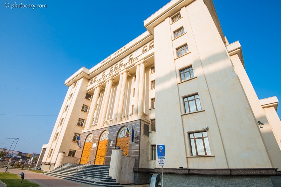 The new courthouse in Targoviste