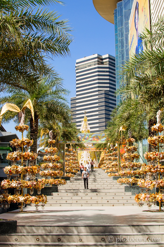 Christmas decorations in Bangkok/Decoratiuni de Craciun in Bangkok