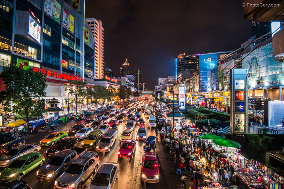 traffic bangkok