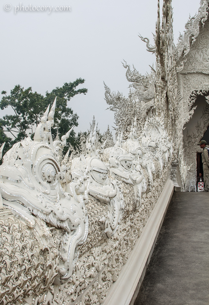 Decorated balustrade 