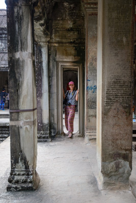 angkor wat corridors