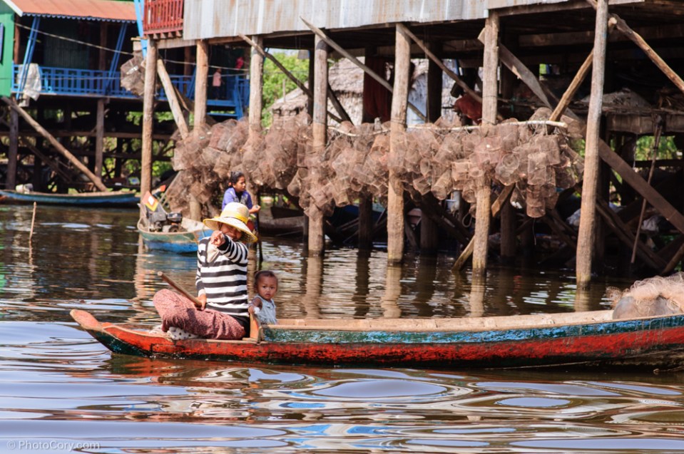 boat Kompong Phluk Cambodia