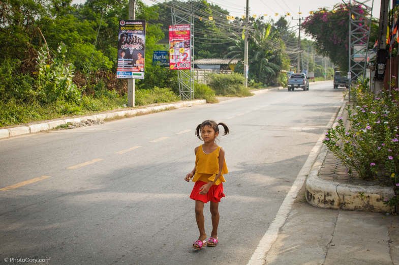 girl in kanchanaburi