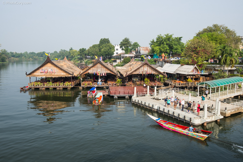 houses on river Kwai