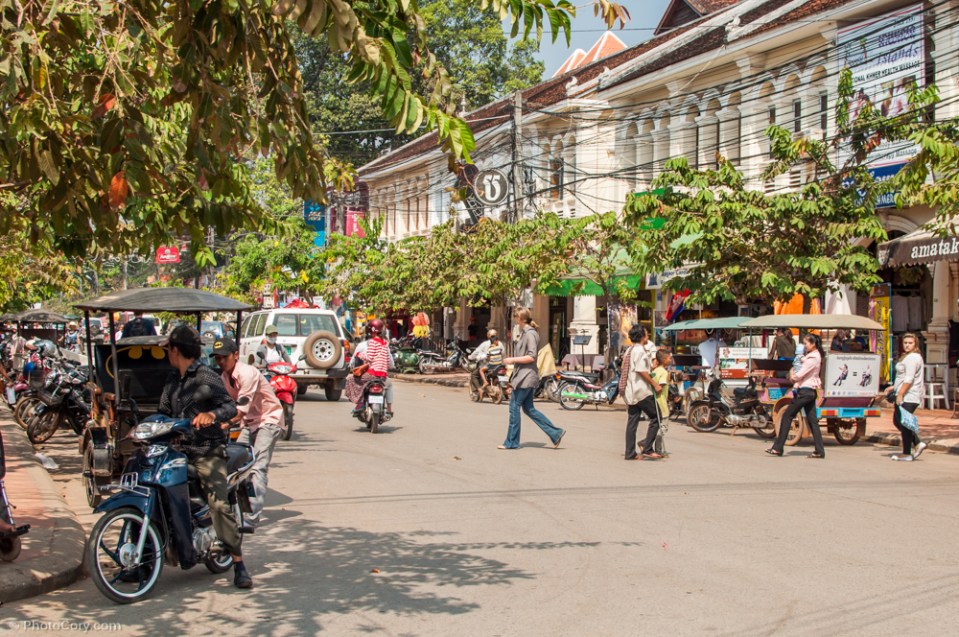 Street in Siem Reap