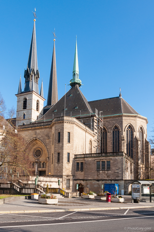 cathedral notre dame, luxembourg