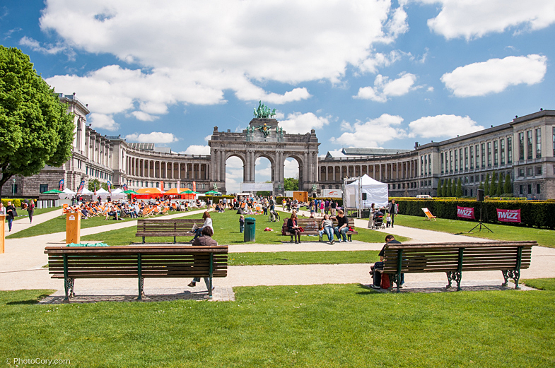 cinquantenaire park brussesl