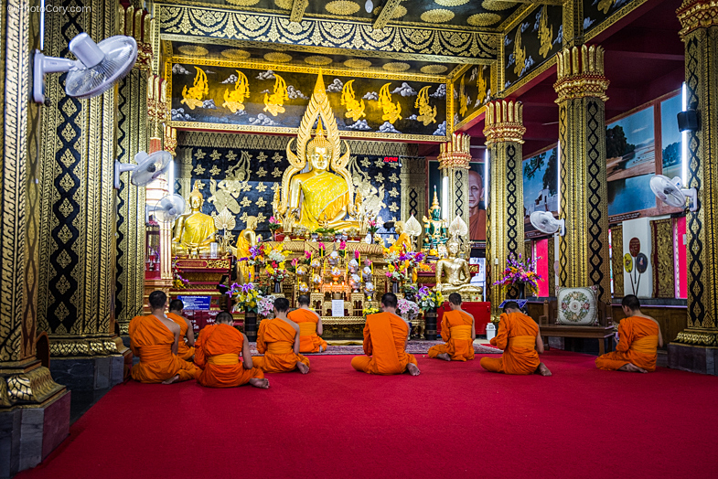 monks ceremony thailand