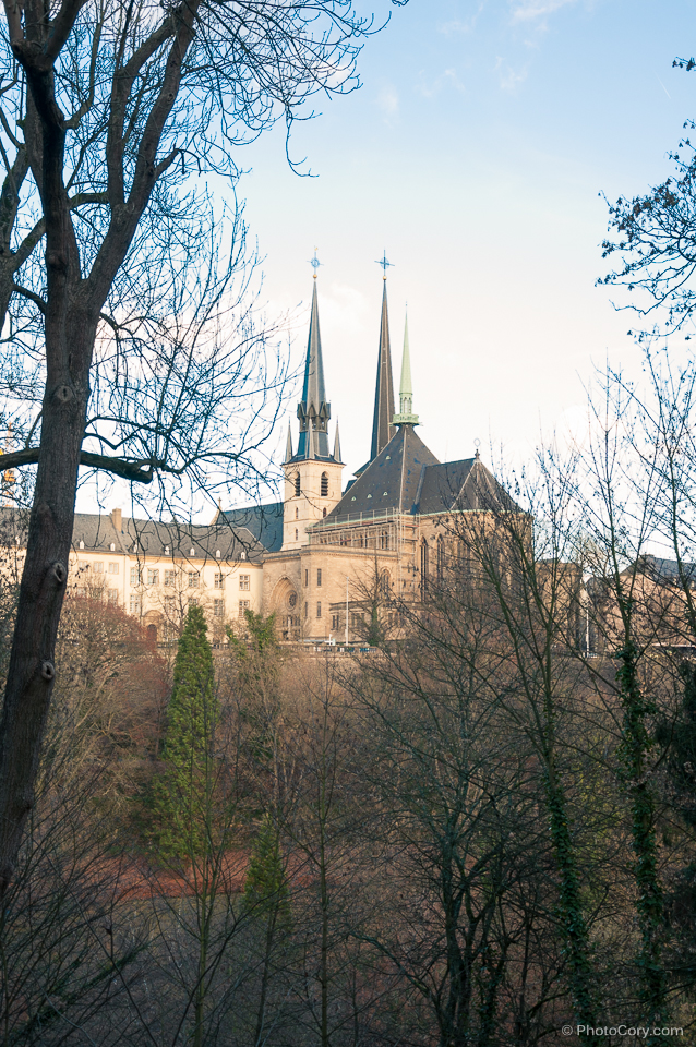 notre dame cathedral in luxembourg