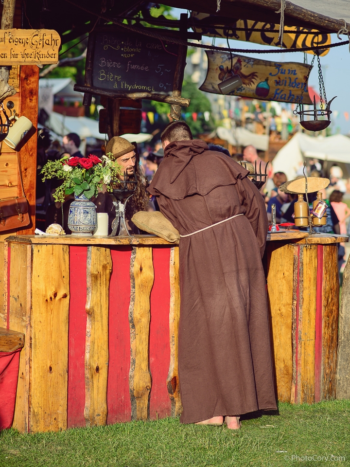 monk brown coat middle ages
