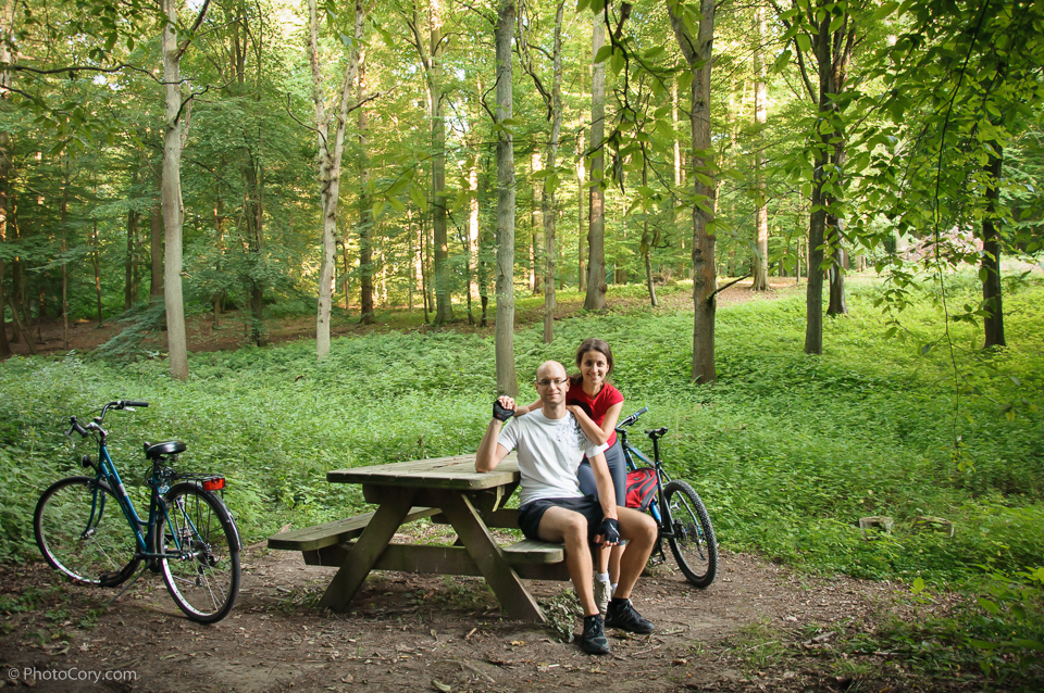 picnick table sonian forest