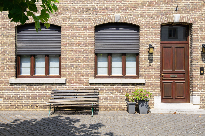 oud rekem village belgium