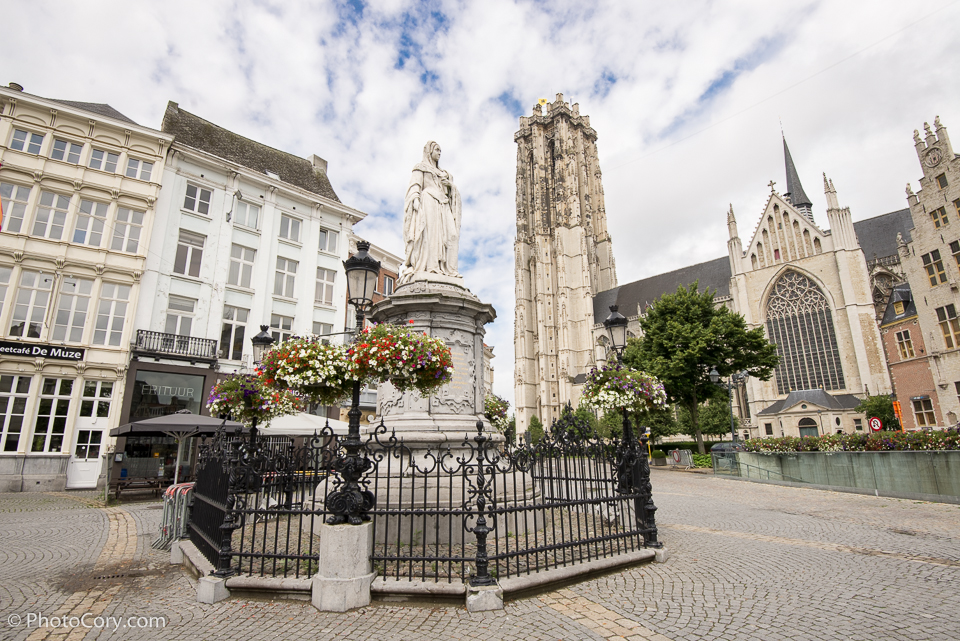 Sint-Romboutskathedraal (St. Rumbold's Cathedral) tower Mechelen
