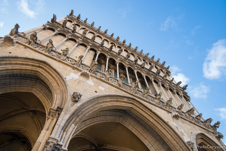 dijon gothic church gargoyles