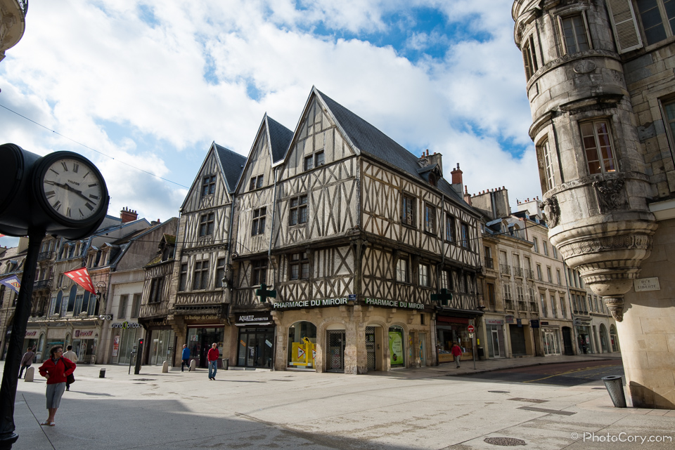 pharmacie dijon timbered house
