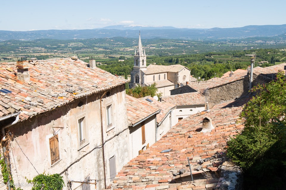 view of bonnieux church