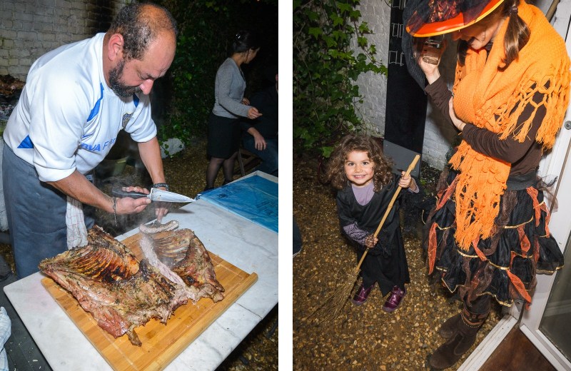 halloween food and costumes