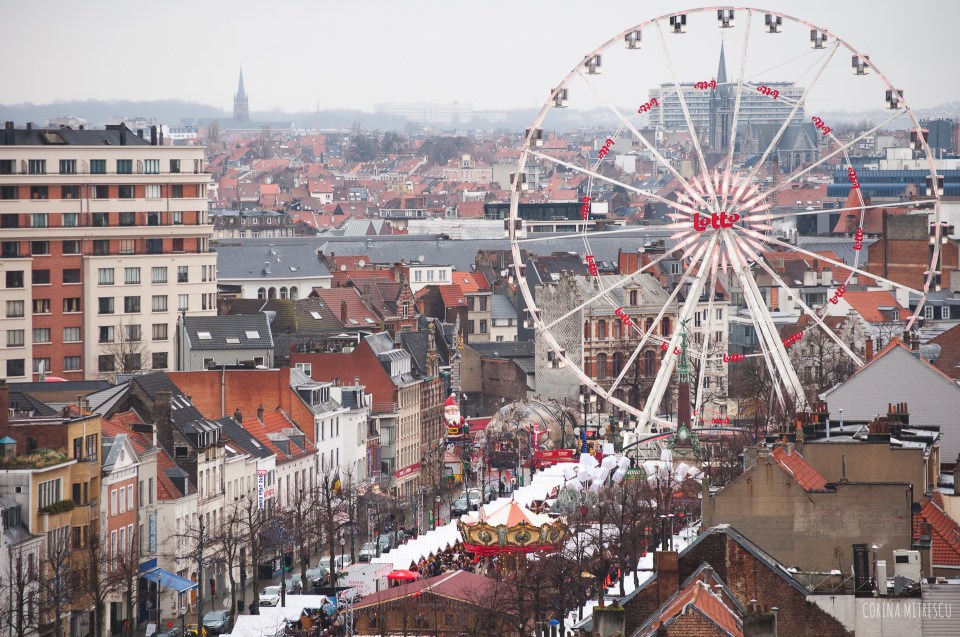 wheel brussels christmas 2014