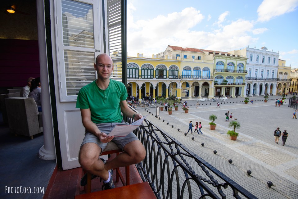 plaza vieja balcony