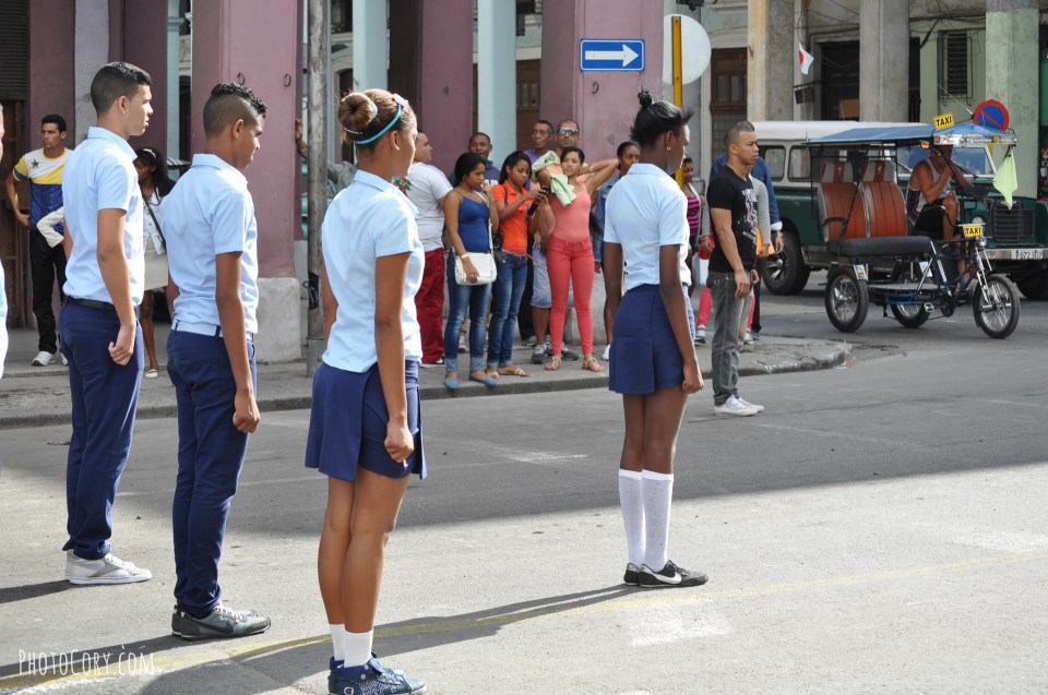 students jose marti day cuba