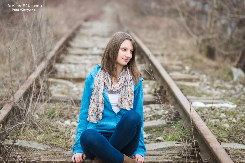 poza pe calea ferata