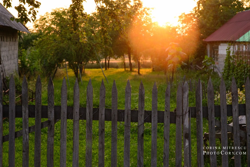 apus in satul chiscau din muntii apuseni