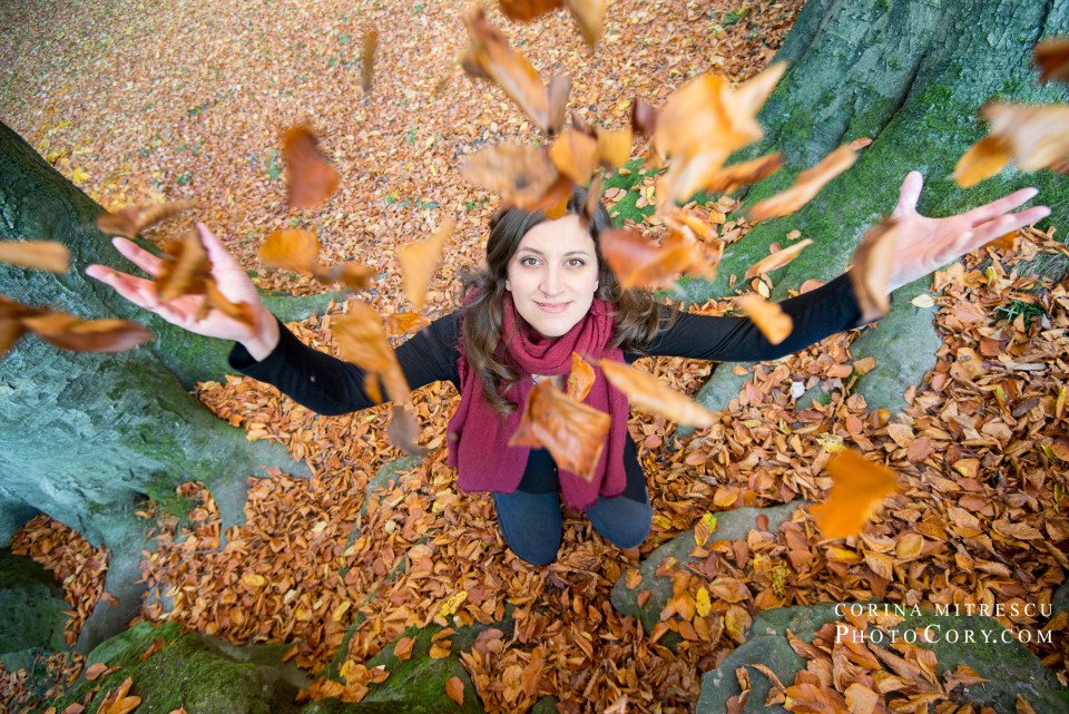 portret frunze toamna